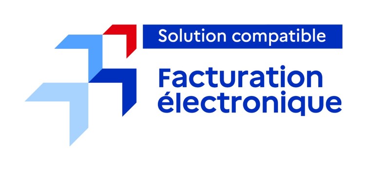 Solution compatible facturation électronique (French tax administration logo)